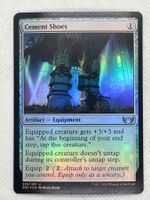 Cement Shoes Foil - MTG Magic the Gathering SNC