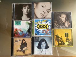 Vintage lot de CD musique variés: Pop, Rock, Chansons d'été!