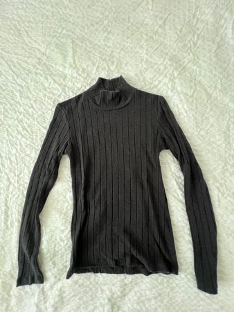 Dünner Rollkragenpullover "Thinking Mu" Grösse S