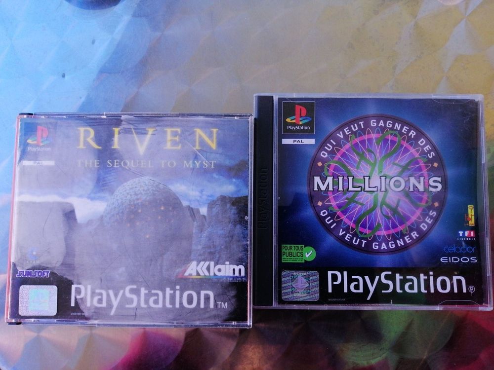 Qui Veut Gagner des Millions? PS1 (FR) PAL FRENCH TESTED