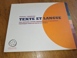 Texte et langue : Aide-mémoire, savoirs grammaticaux et ress