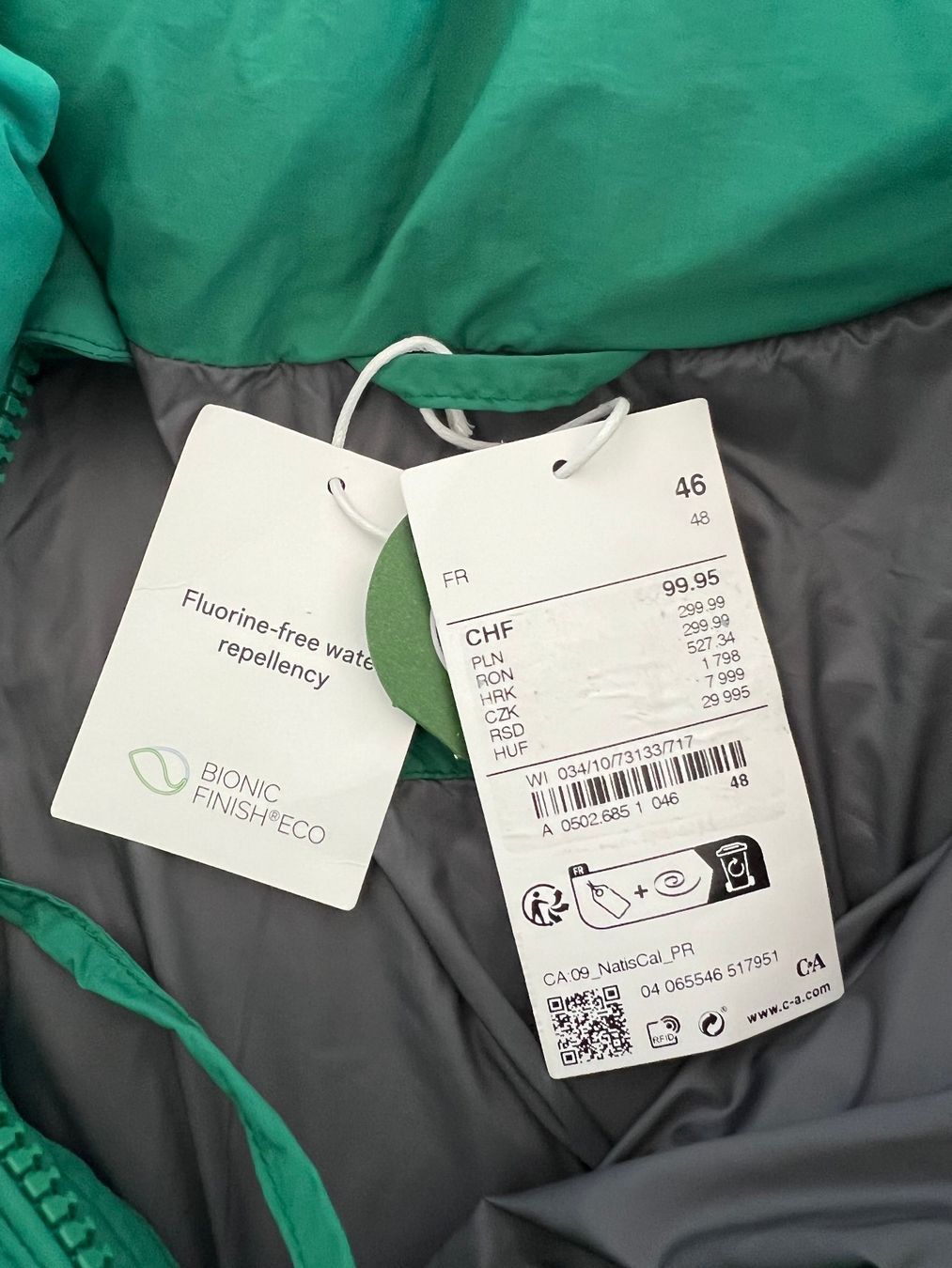 C&A Giacche: NEU: C&A Jacke Gr. 46 – Nuovo e nell'imballaggio originale da Lachen venduto da Reeci 1