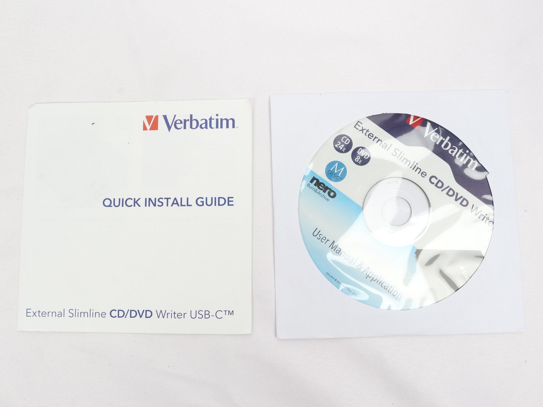 Verbatim Enregistreurs: VERBATIM External Slimline CD/DVD Brenner – D'occasion à Steinen par Restwert_Steinen 5