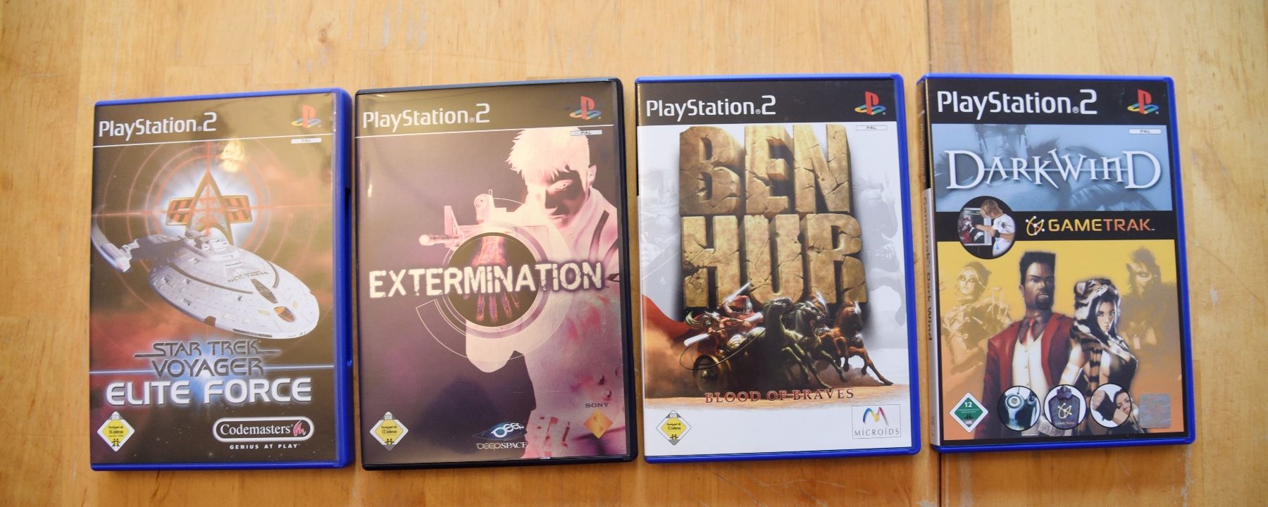 Giochi: Darkwind + Ben Hur + Extermination + Voyager (CIB) – Usato da Frenkendorf venduto da gelbeZinnie 1