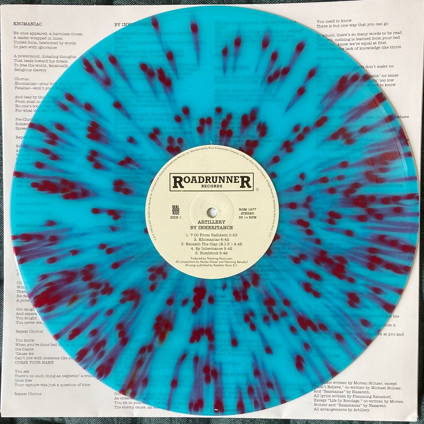 Dischi in vinile: Artillery – By Inheritance / US Reissue, Blue Red Splatter – Nuovo (secondo la descrizione) da Zürich venduto da LustForLive 3