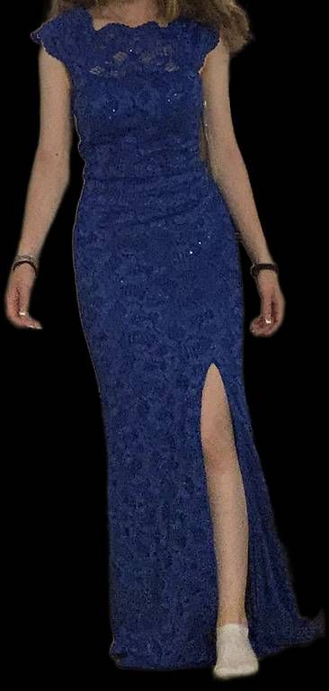 Kleider: Abendkleid royaLblau Grösse 34  – Gebraucht aus Zell ZH von fil_zw9l 3