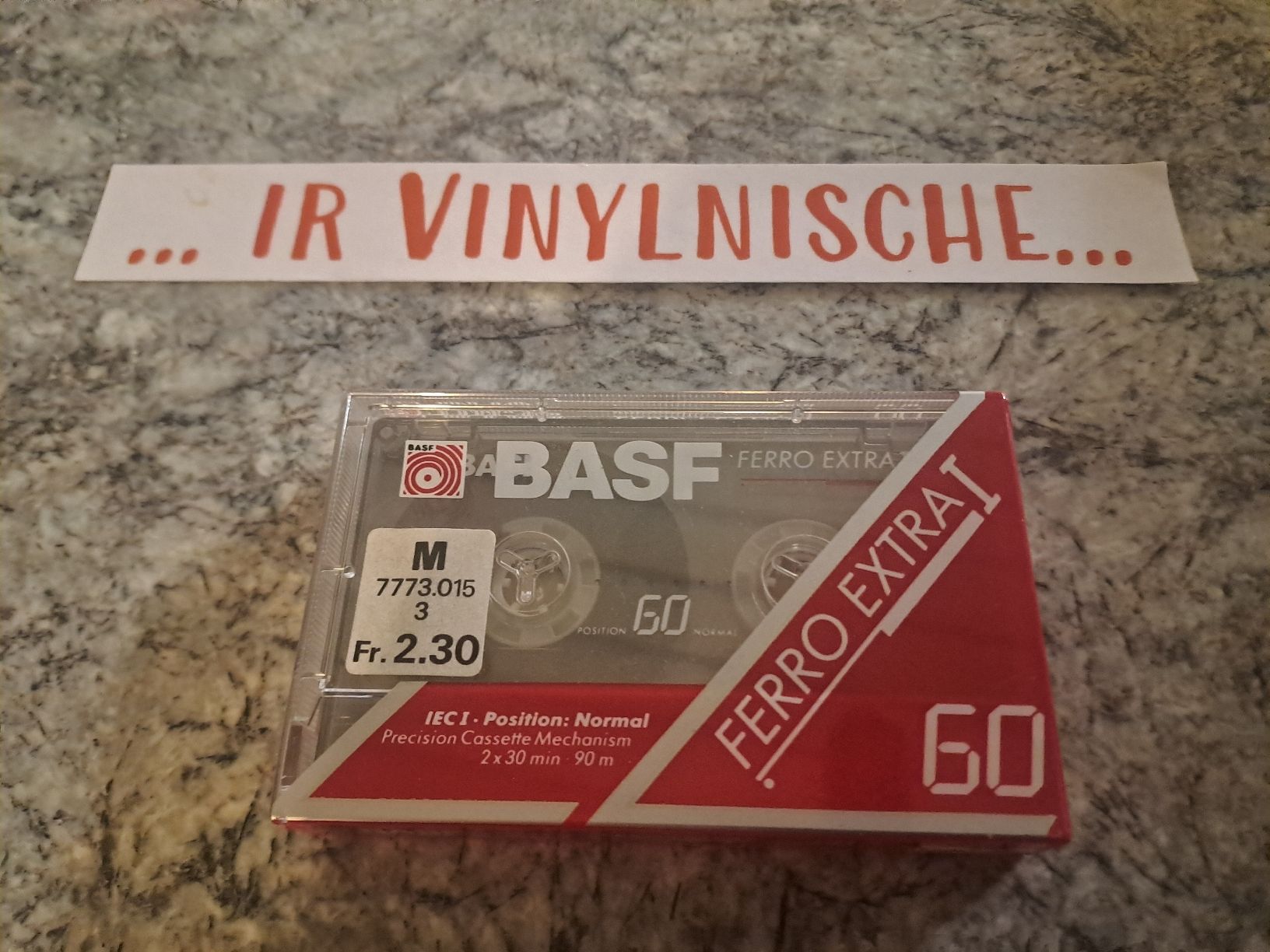 Kompaktkassetten: BASF FERRO EXTRA 60 Leerkassette – Neu und originalverpackt aus Uetendorf von Essiggurken
