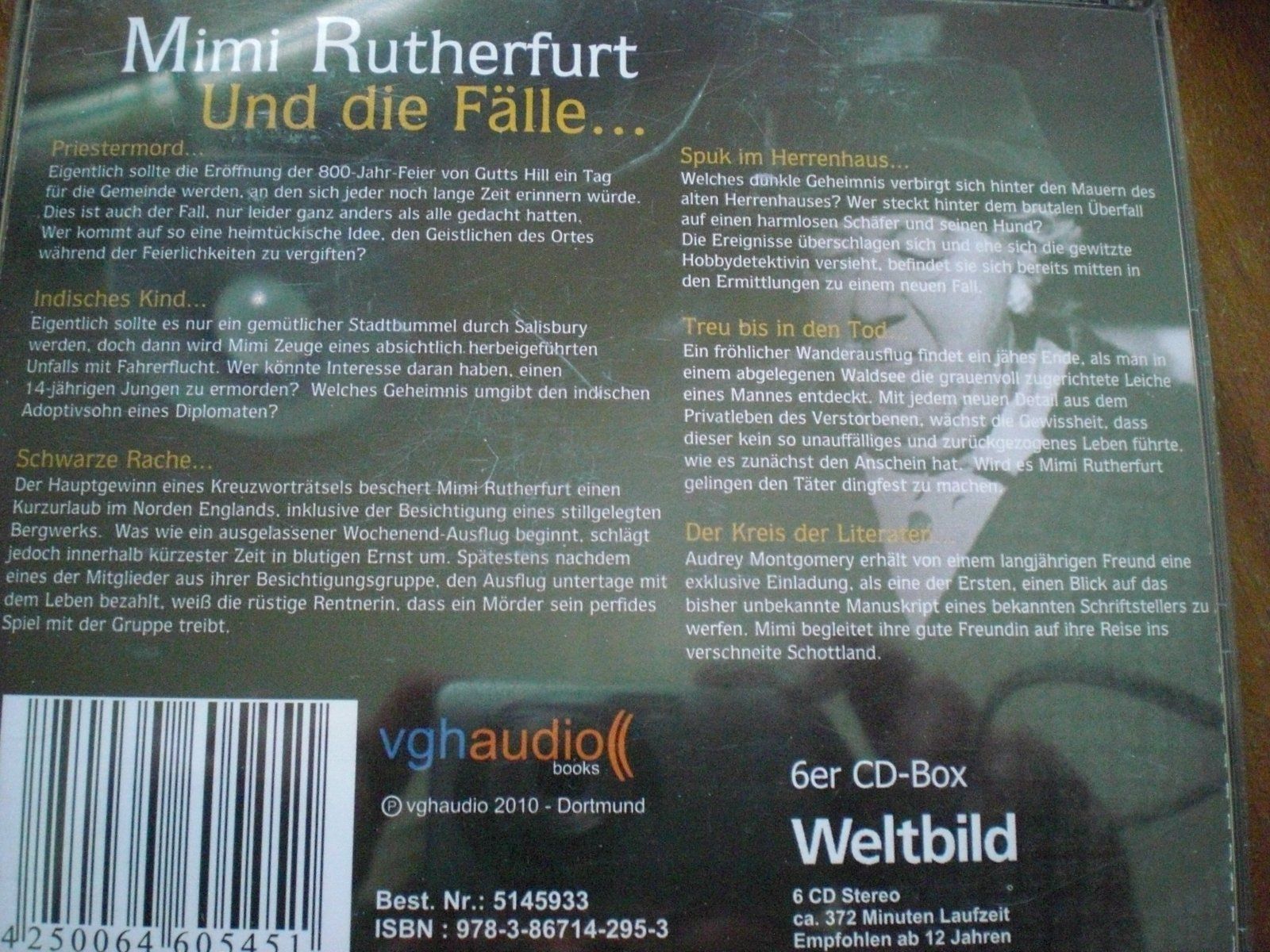 Hörbücher: Mimi Rutherford und die Fälle .. – Gebraucht aus Adliswil von jauense 1