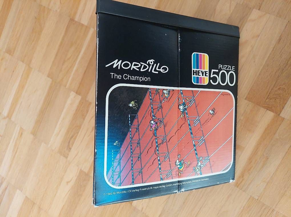 Heye Puzzle: Mordillo Puzzle "The Champion" – Usato da Embrach venduto da pz78 2