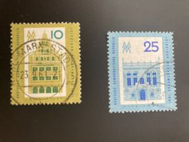 DDR 1961 Satz Leipziger Herbstmesse gestempelt