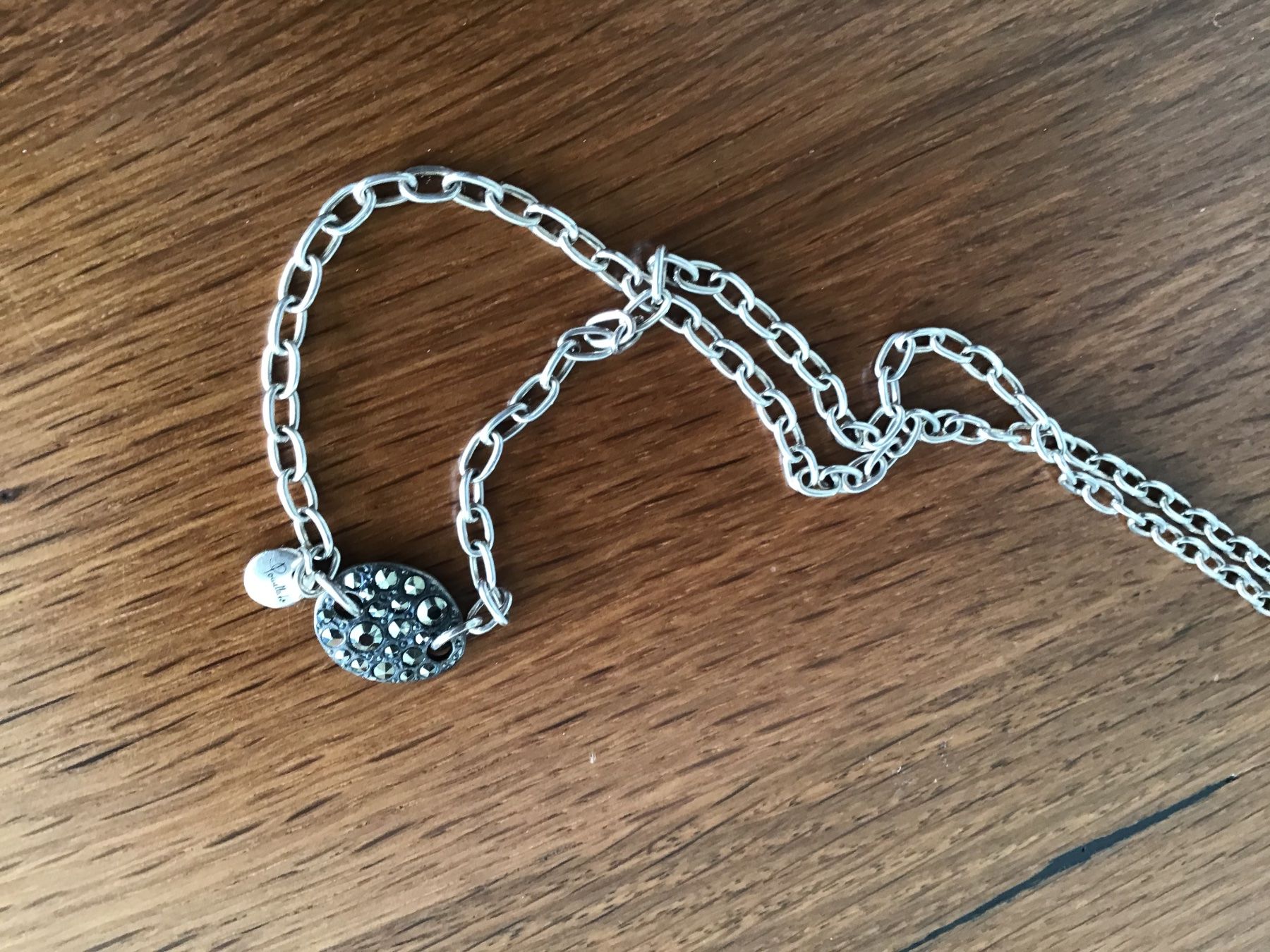 Pomellato Catenine: Original Pomellato 67 Silber Halskette Lang – Nuovo e nell'imballaggio originale da Kaiseraugst venduto da RJ03 2