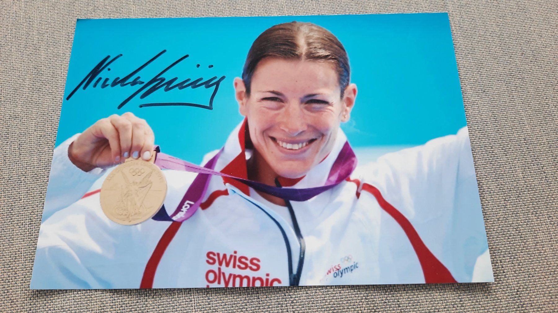 Autographes: Autogramm Nicola Spirig – D'occasion à Schmerikon par Olympia04