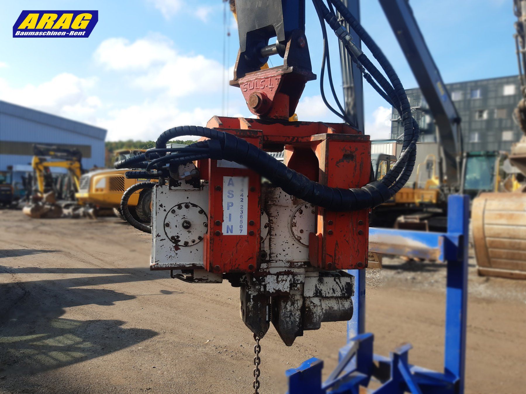Tutte le macchine: Dawson EMV300 Vibroramme – Usato da Hasle LU venduto da Arag08 4
