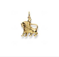Anhänger 750/18 K Gelbgold Sternzeichen Löwe