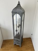 Grosse orientalische Laterne / Windlicht 172 cm mit Schublad