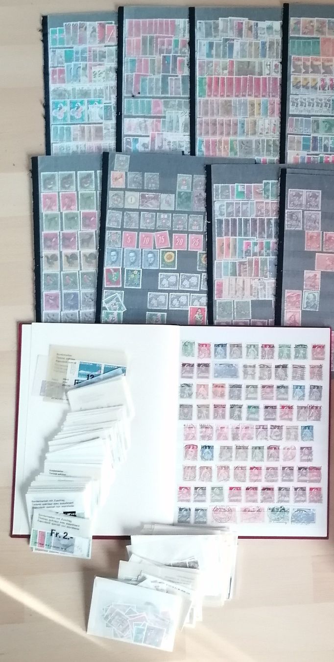 Tutti i francobolli: Grosser Dublettenposten CH – Usato da Messen venduto da renklever 1