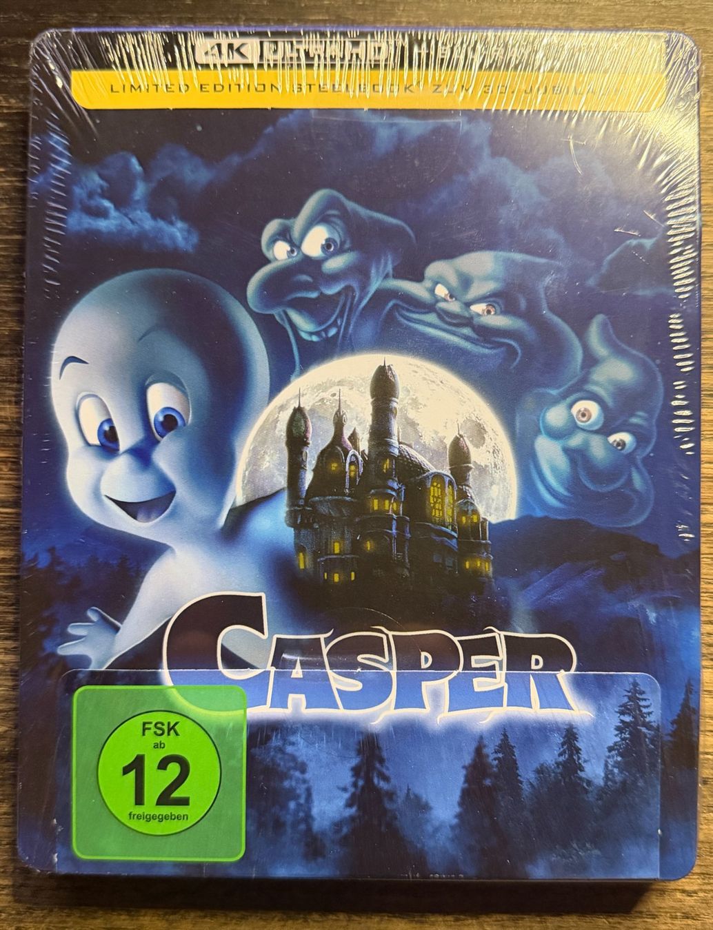Tutti i DVDs: Casper 4K UHD Steelbook OVP – Nuovo e nell'imballaggio originale da Zürich venduto da movieplanetswiss