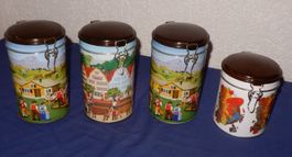 Hermet Vorratsdosen Appenzeller Motiv - Kaffeedosen -