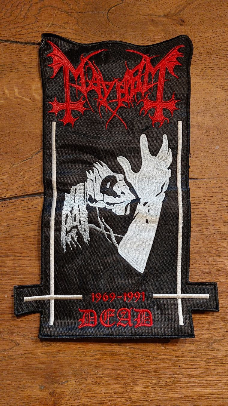 Insignes: Mayhem Backpatch – D'occasion à Bettingen par bebbels01