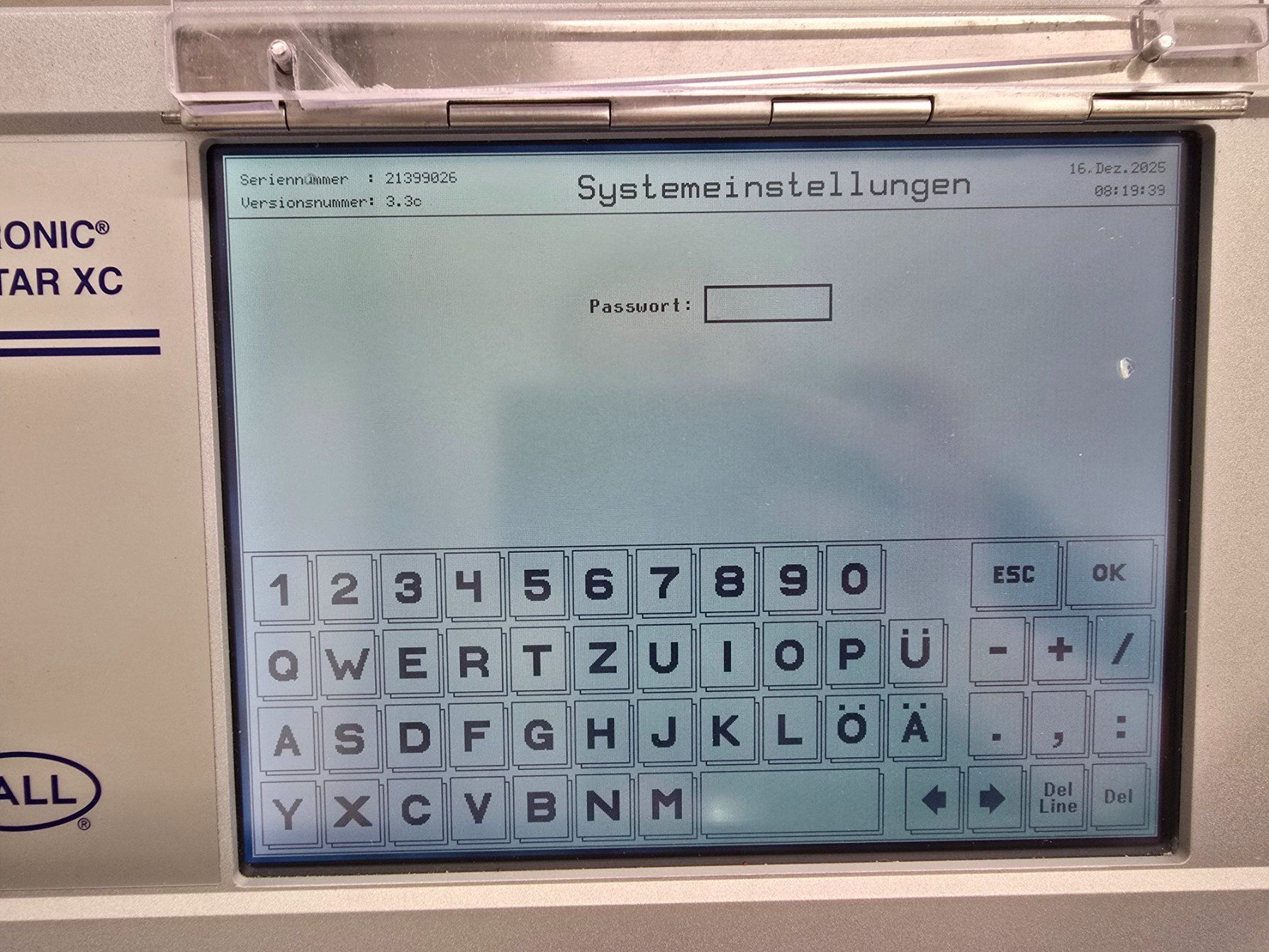 Accessori da laboratorio: Palltronic Flowstar XC Filter Integrity Tester – Difettoso da Niederdorf venduto da LeptonAG_Labor 8