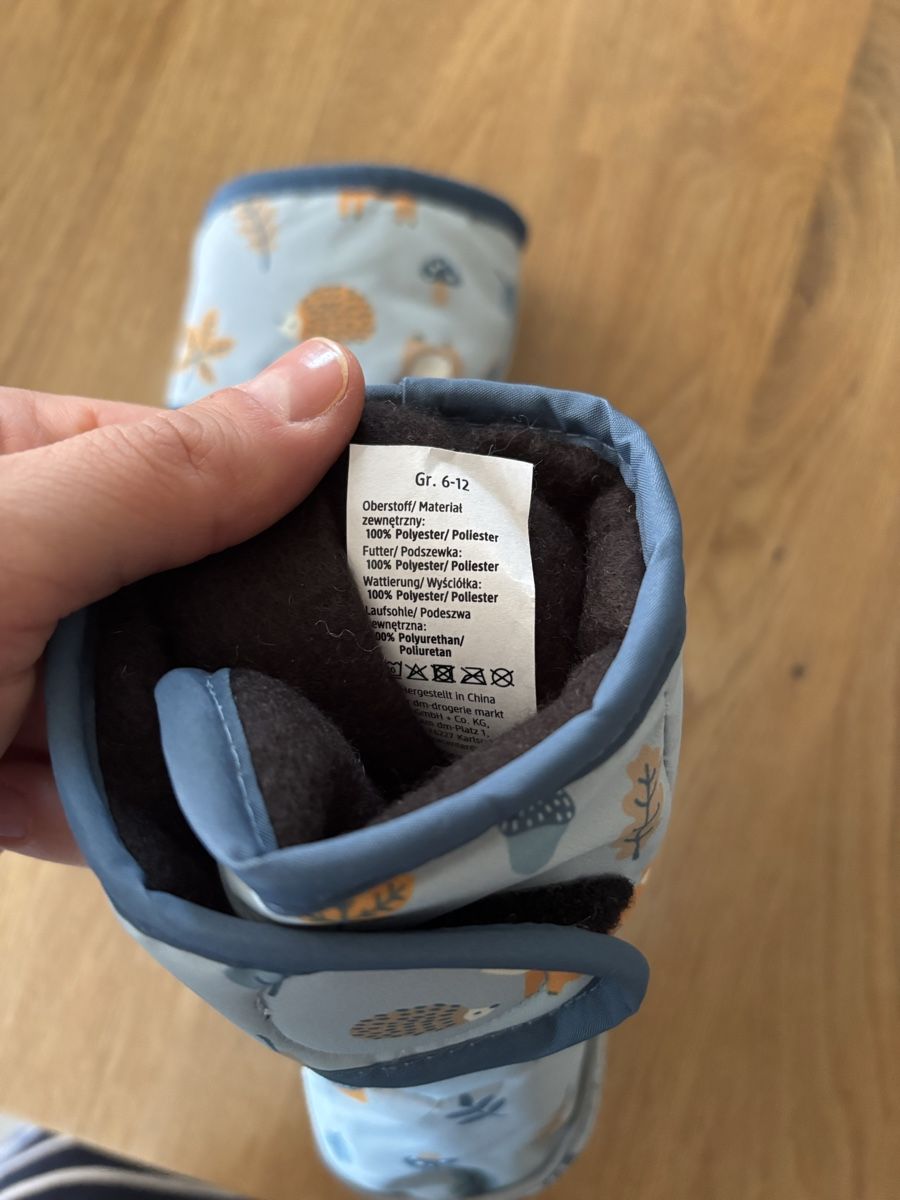 Scarpe per ragazzi: Überziehschuhe NEU, Gr. 6-12 Monate – Nuovo (secondo la descrizione) da Hagenbuch ZH venduto da LisaChristine 1