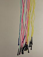 10 Springseile / Seiligumpi mit Kunststoff-Seil u. Griffen