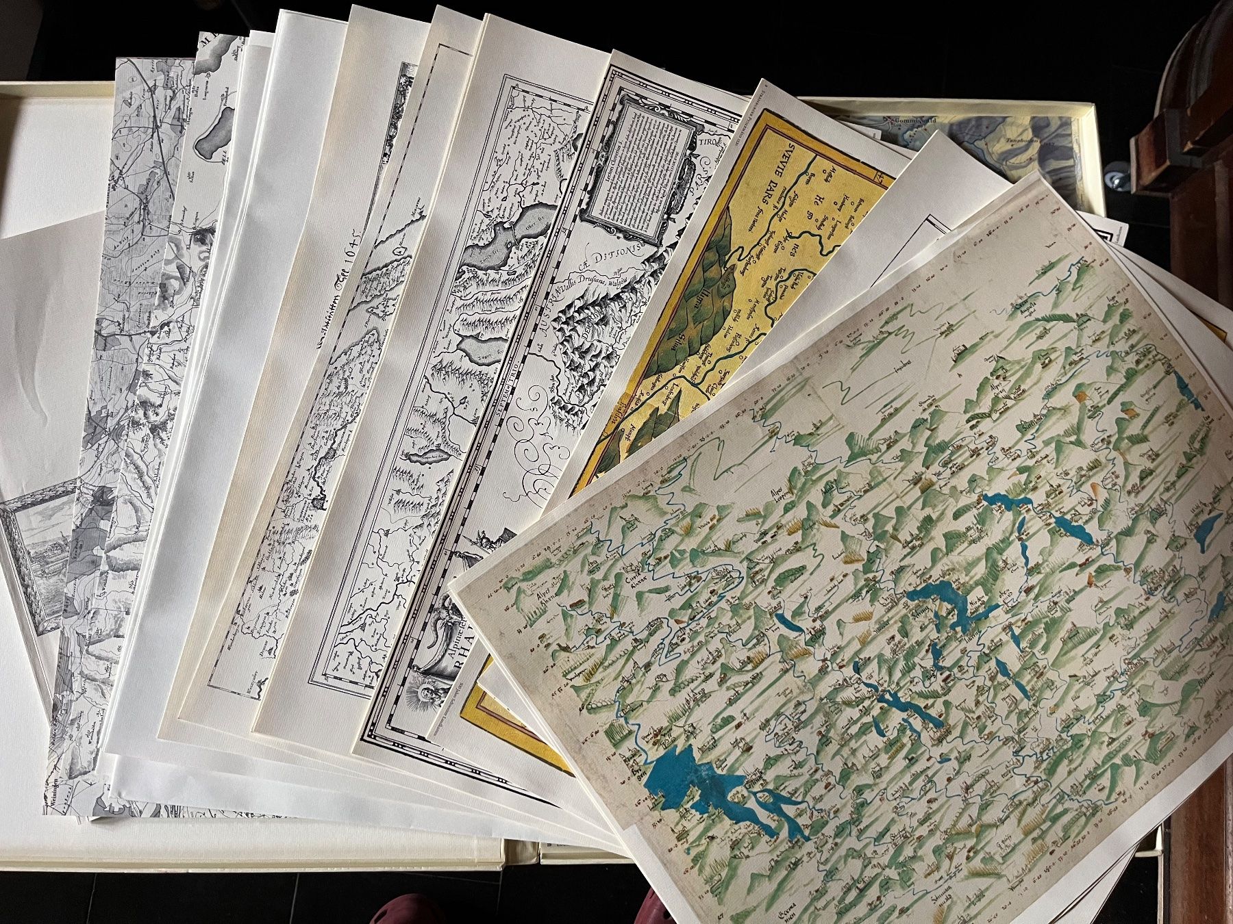 Libri: buch / schuber 500 jahre schweizer  landkarten – Usato da Emmenmatt venduto da flyrecords 3