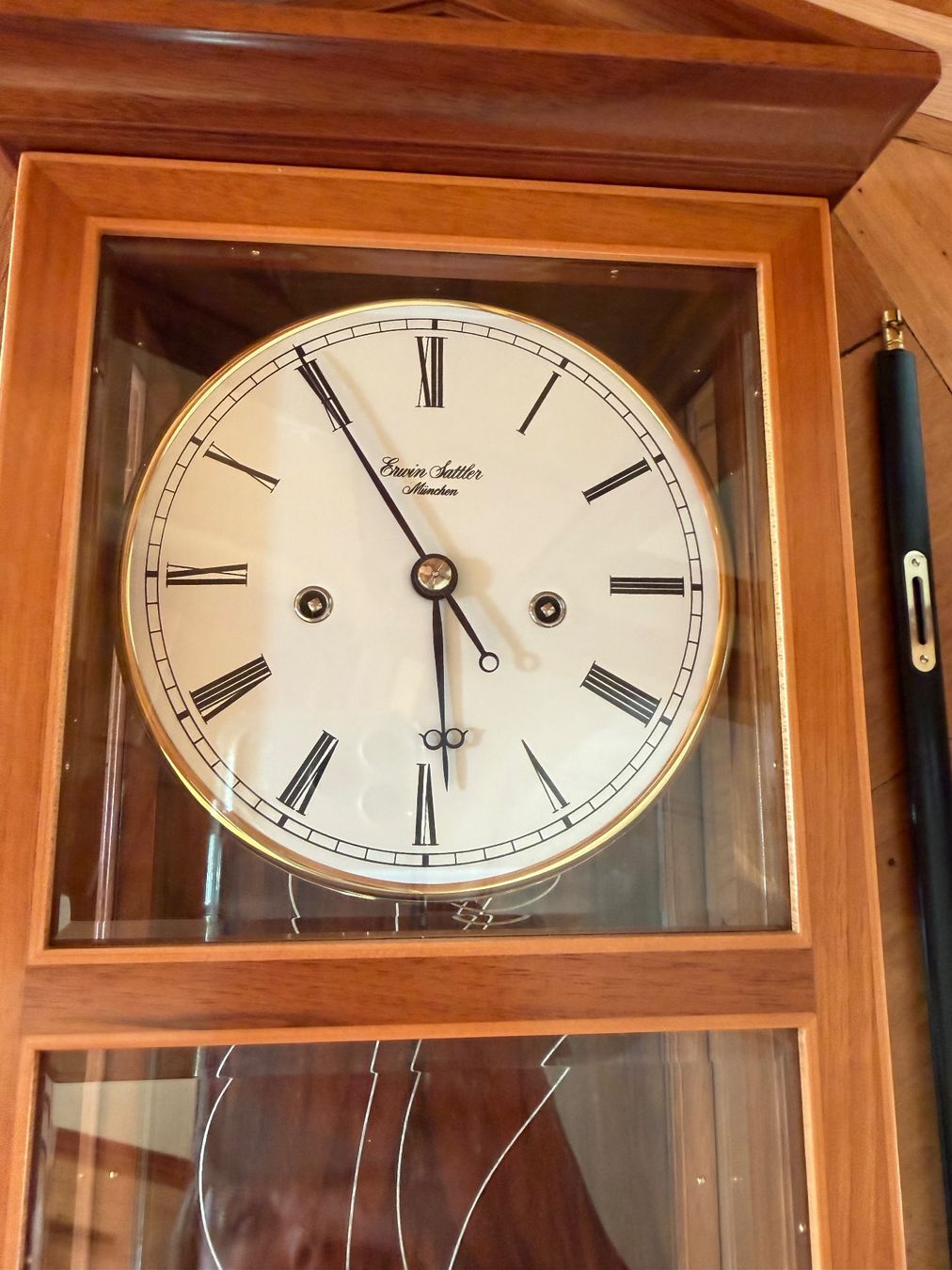 Sattler Orologi da terra & Orologi da parete: Wanduhr Erwin Sattler Regulator NEU – Nuovo e nell'imballaggio originale da Schaffhausen venduto da oscarstahelag 1