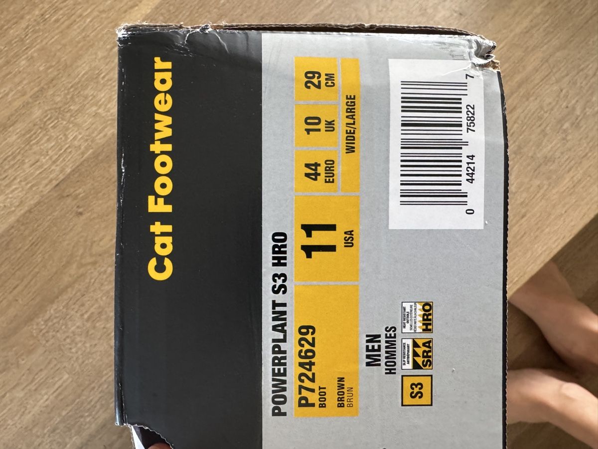 Caterpillar Herrenschuhe: Caterpilar powerplant S3 – Neu und originalverpackt aus Forch von MichaMichael 1