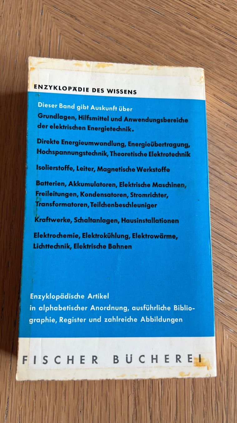 Libri: Fischer Lexikon Technik 3, Nachschlagewerk, 1963 – Usato da Schübelbach venduto da Dolly990_2 1
