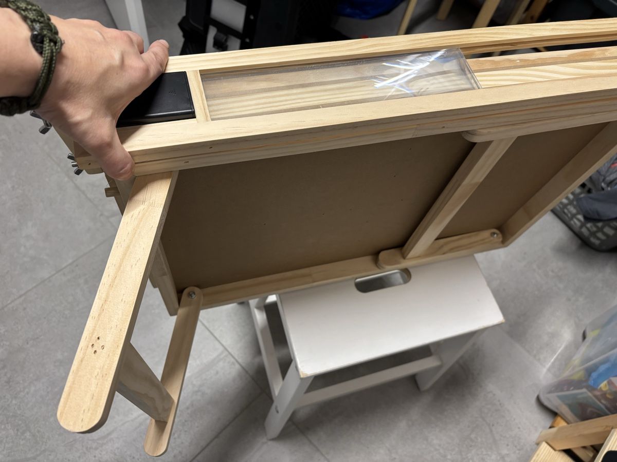 Puzzle: Table Puzzle Puzzletisch inclinable et éclairage LED tiroirs – Usato da Salvenach venduto da gwenwywar 1