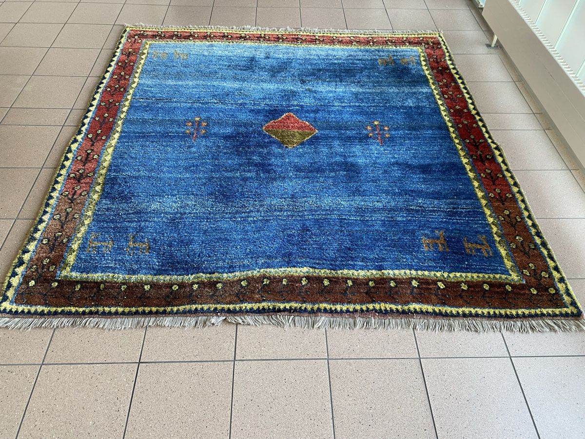 Gabbeh Tappeti: Perserteppich Gabbeh 207x207.cm – Usato da Büron venduto da Filadefia-888 5