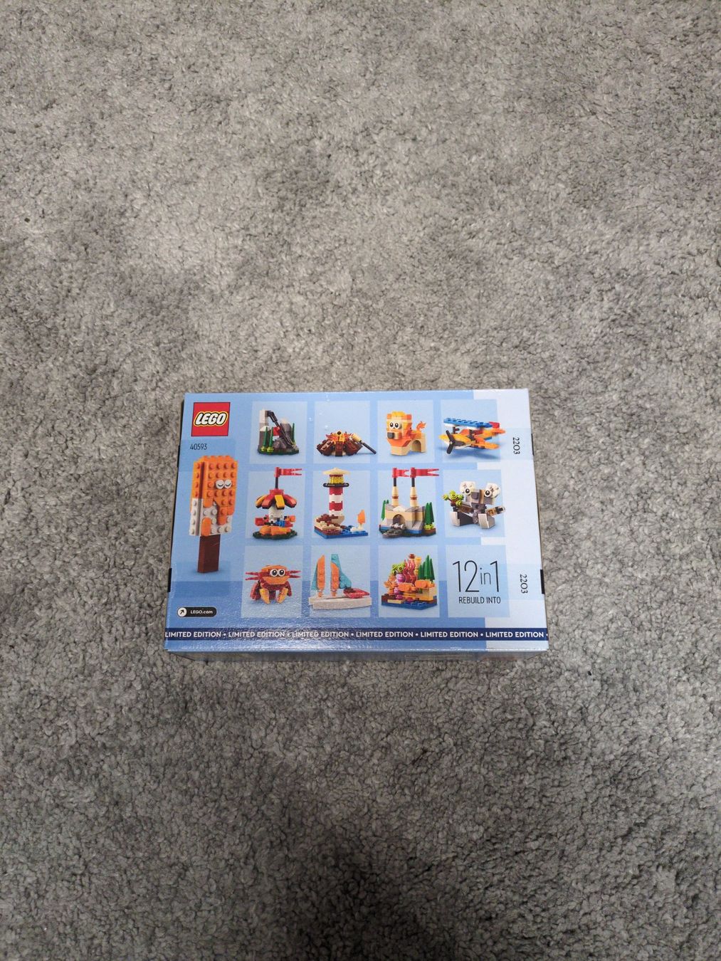 Lego Kit di costruzioni: Lego 40593 Fun Creativity 12-in-1 : Limited Edition – Nuovo e nell'imballaggio originale da Oberglatt ZH venduto da Hulkbrickster 1