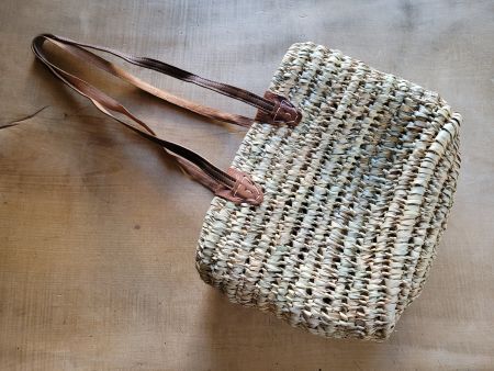 Geflochtene Tasche, Umhängetasche, Handtasche, Seegras, NEU