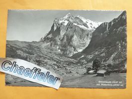 1957  Grindelwald mit Wetterhorn