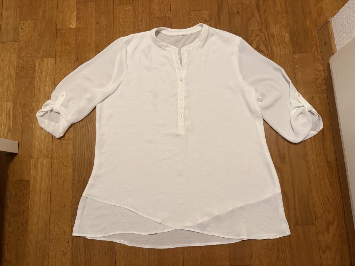 C&A Camicette: Weisse Bluse von C&A in Grösse L. – Usato da Adliswil venduto da StephanieAnnina 1