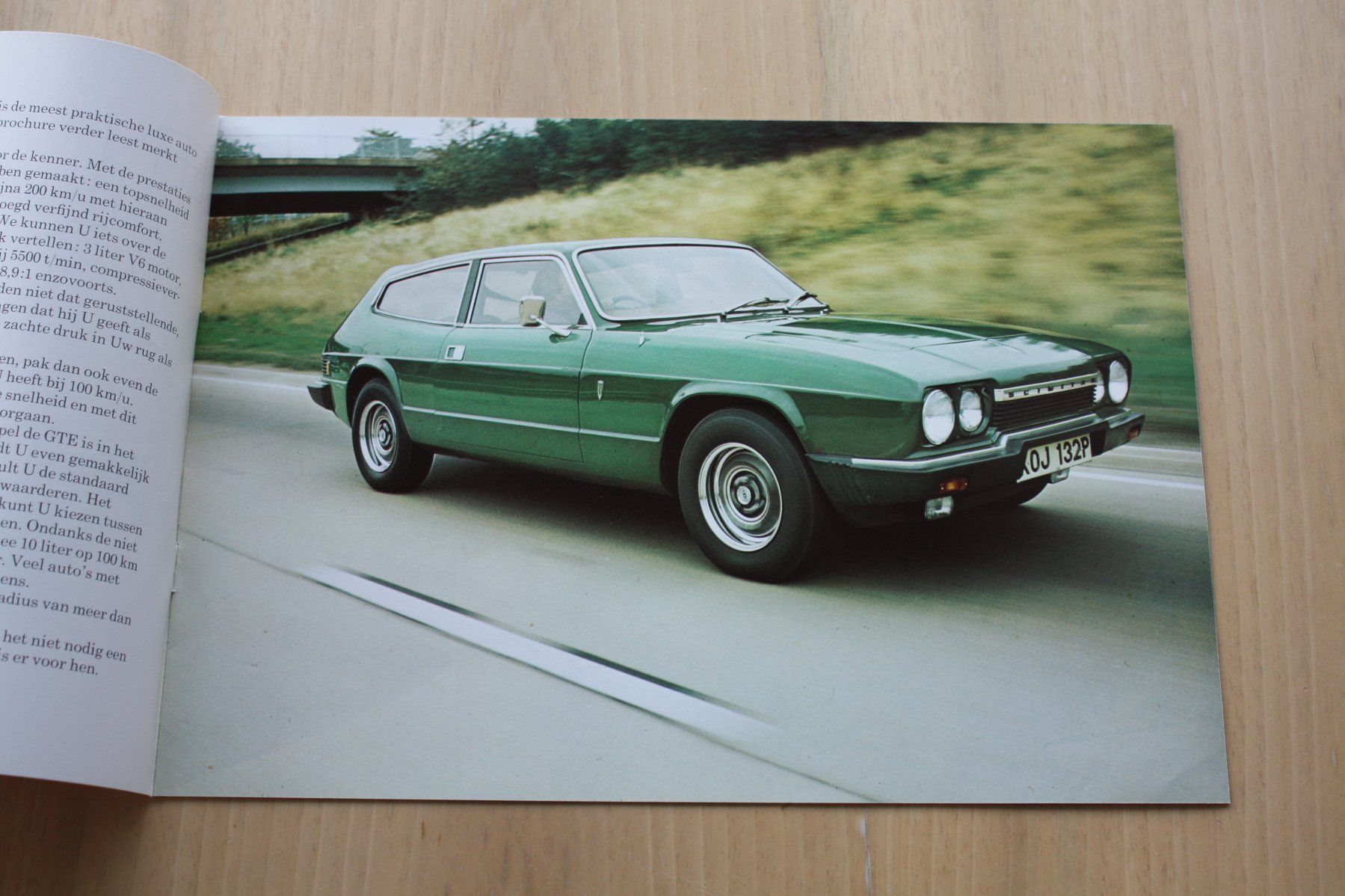 Dokumente: Relaint Scimitar GTE Prospekt NL – Gebraucht aus Wikon von erwin400 1