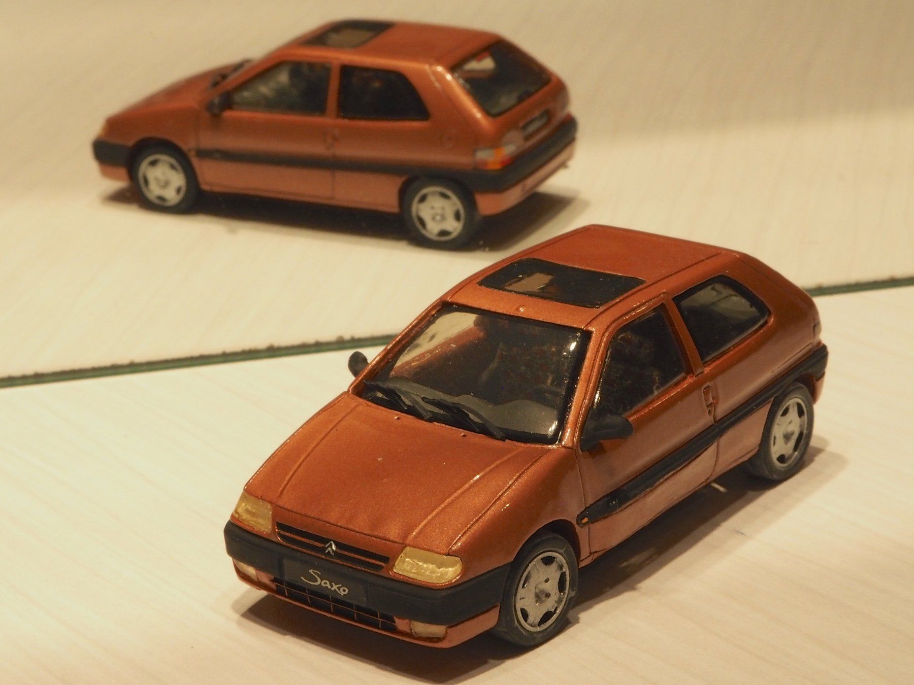 Citroën Modellautos: Citroen Saxo 3 portes - Starter – Neu (gemäss Beschreibung) aus Winterthur von 602ccm