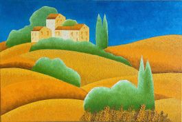 Toskanische Landschaft (Campagna toscana)