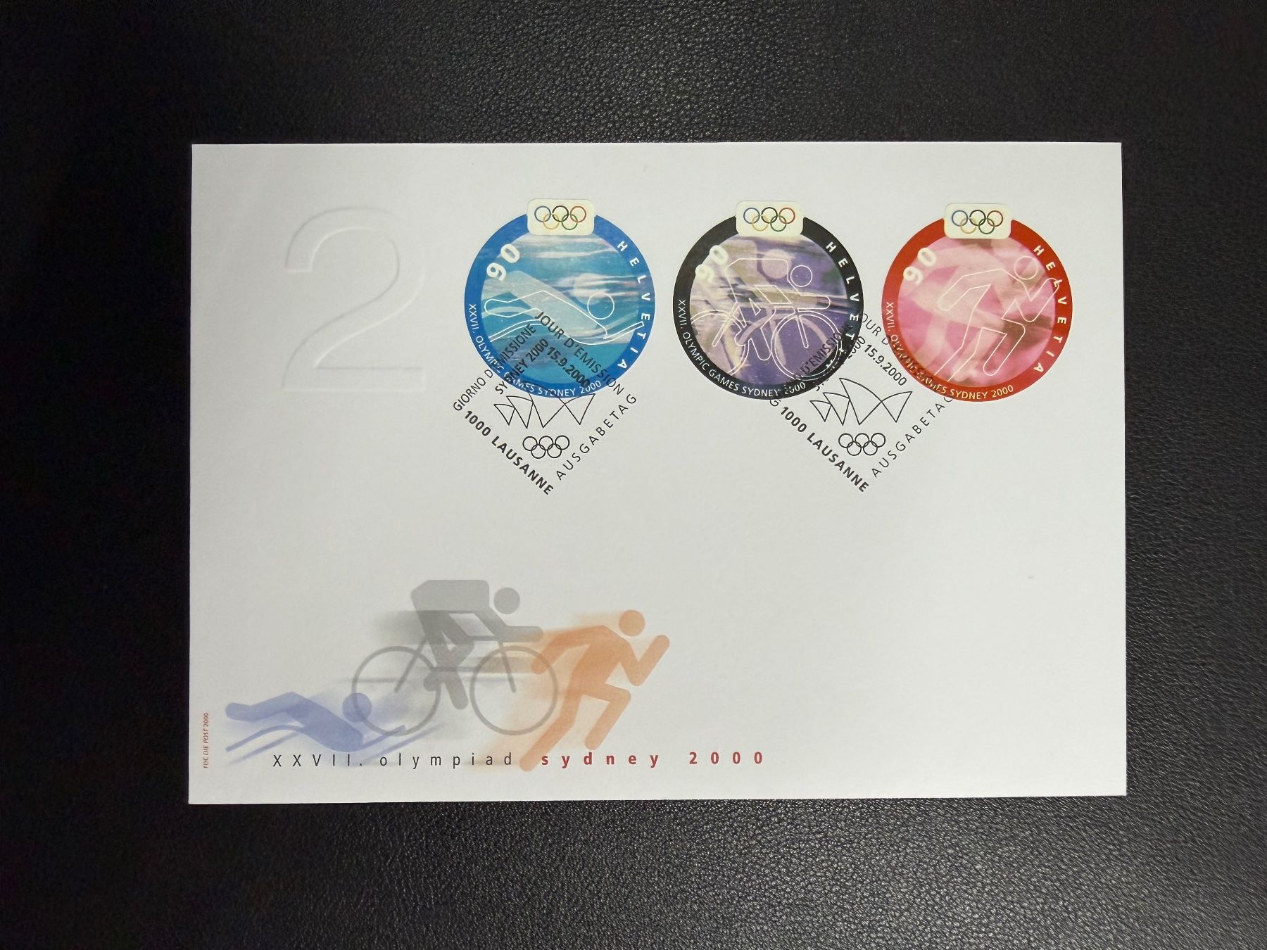 Tous les timbres: Schweiz FDC 15.9.2000 – D'occasion à oberrüti par jeanmei