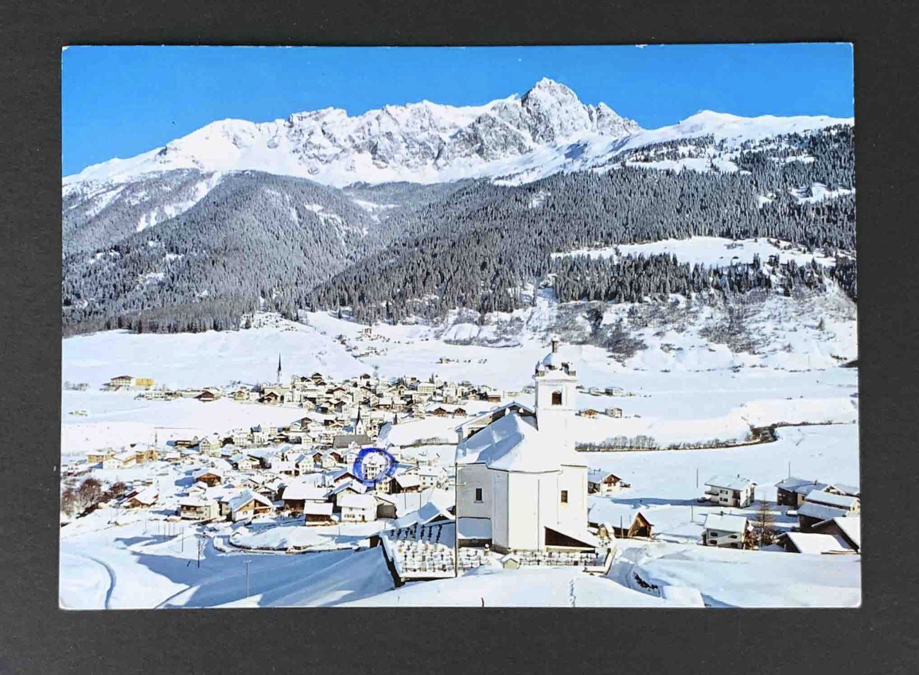 Cartes postales: AK Savognin am Julierpass – D'occasion à Goldau par artelier1