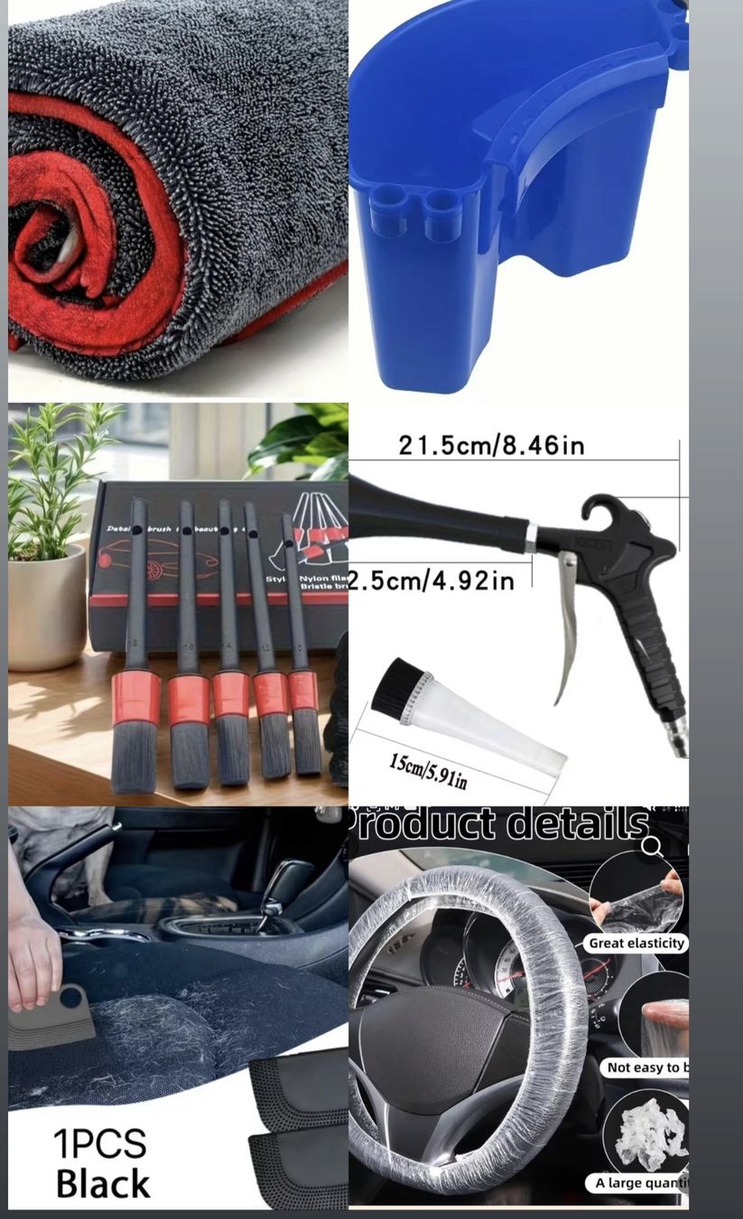 Alle Werkzeuge: Profi Auto Detailing Werkzeug Set – Neu (gemäss Beschreibung) aus Oftringen von 321...meins... 1