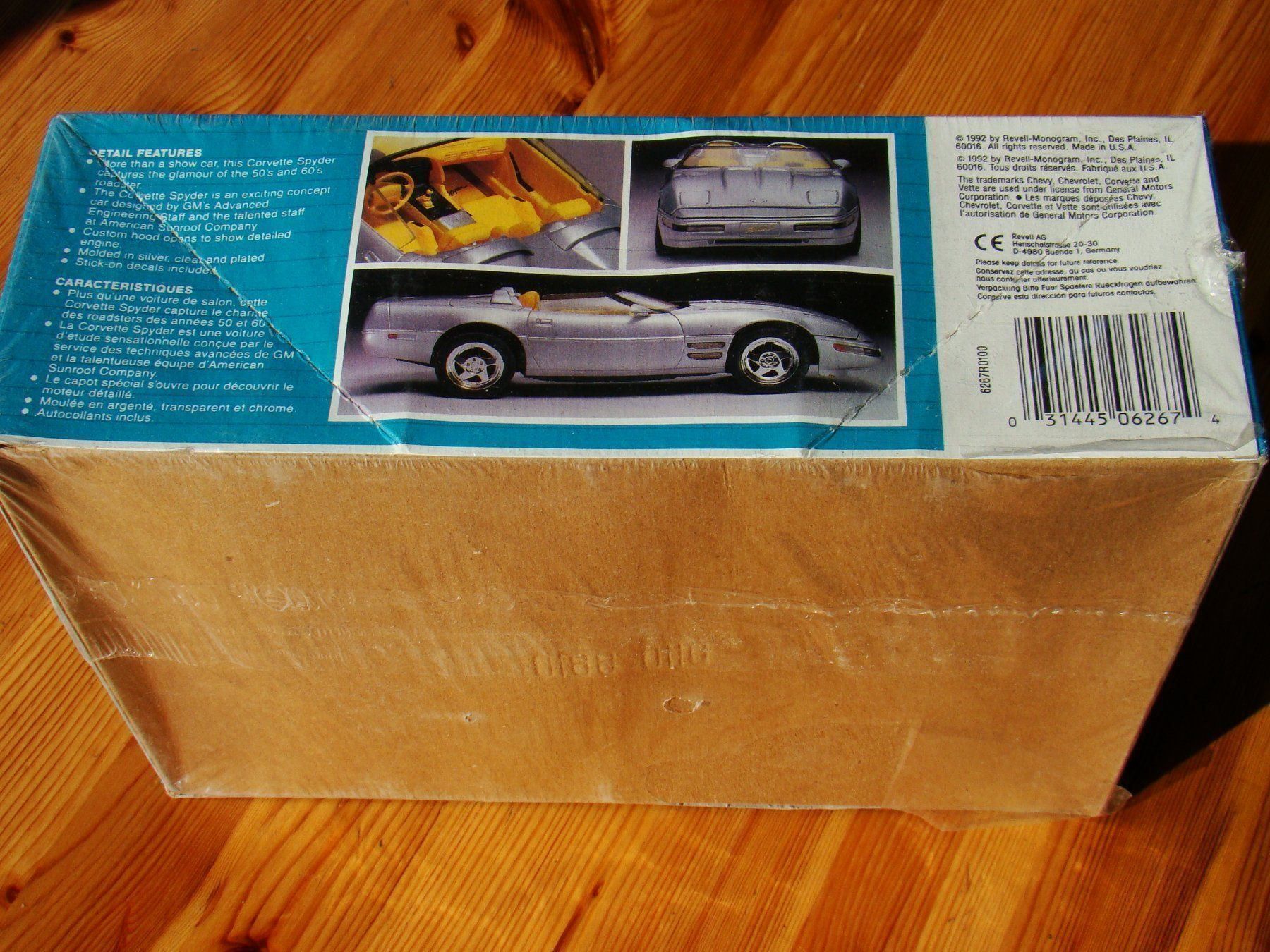 Revell Modellini d'auto: Revell Corvette Spyder ASC 1:24 #6267 – Nuovo e nell'imballaggio originale da Châtillens venduto da rei_y82w 1