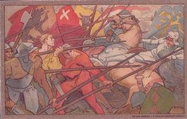 Fête Nationale Suisse 1911 Burgunderkriege (1.8.1911)