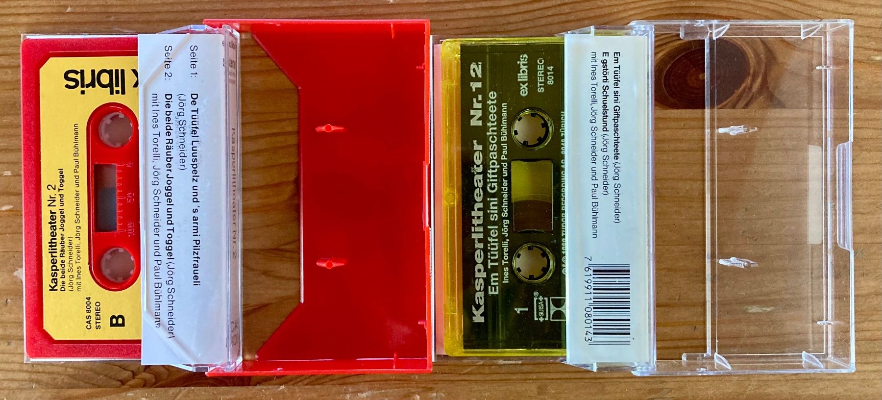 Musicassette: 2x Kasperlitheater (ex libris, 1980) – Usato da Zürich venduto da Djmotionch 1
