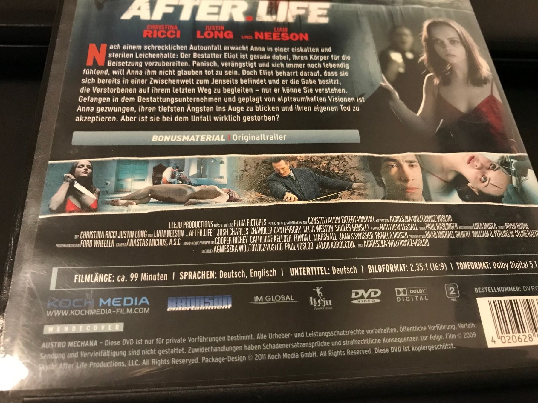 Alle DVDs: After Life - Raffinierter Horror Thriller – Gebraucht aus Freudwil von Feenland2010 3
