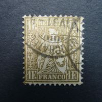 1864 Nr. 36 gestempelt von NEUCHATEL