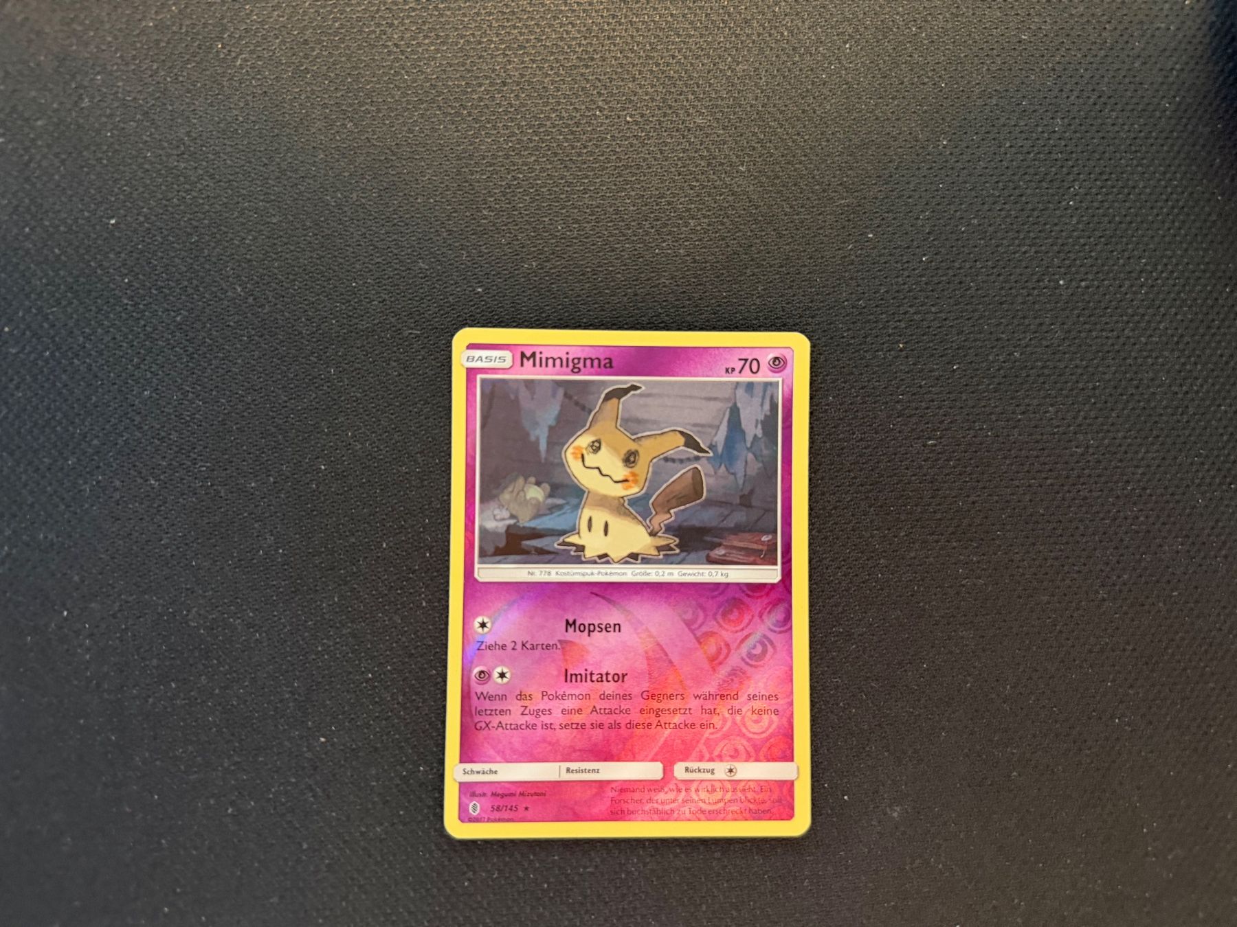 Pokémon Cartes à collectionner: Mimigma 58/145 - Reverse Holo – D'occasion à Zürich par mountainwizard00