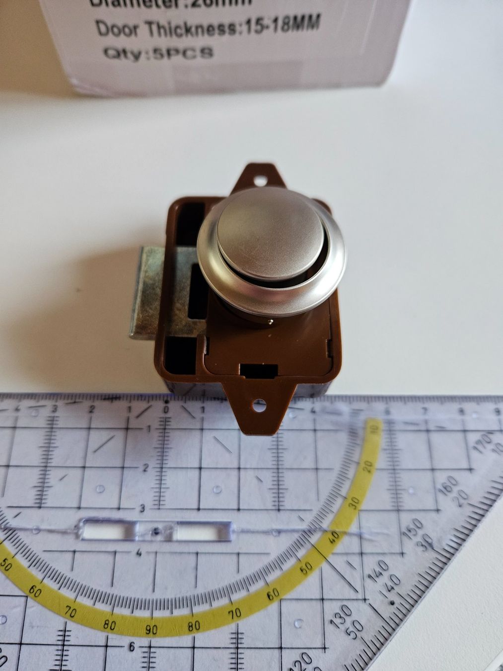 Eisenwaren: 5 Boutons-poussoirs neufs – Neu und originalverpackt aus Saxon von aur_2ffw 1