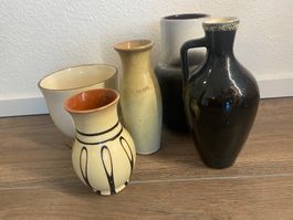 diverse Vasen Set Lot klein